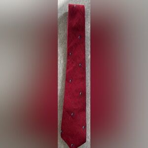 Stringbeans Plus Red Silk Tie